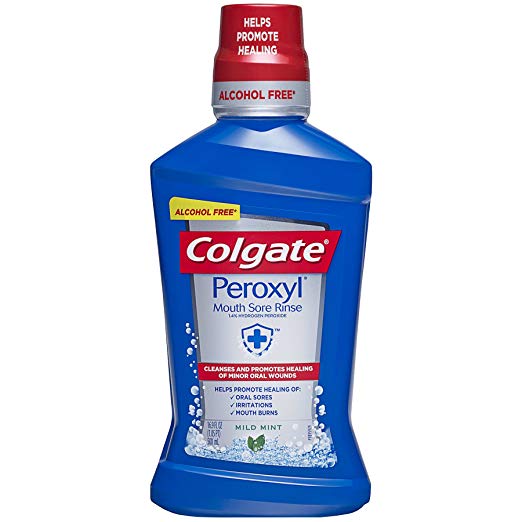 16.9-Oz Colgate Peroxyl Mouth Sore Rinse (Mild Mint)