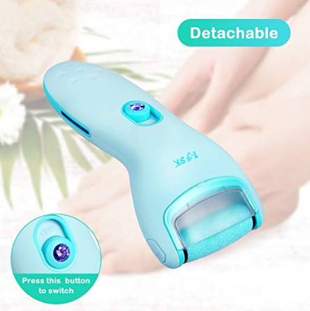 Electric callus remover with 2 refills