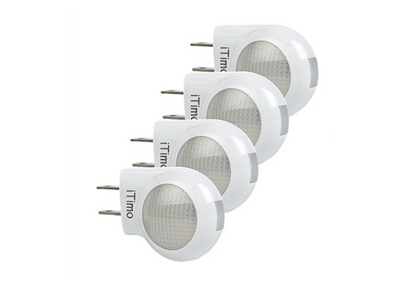 Pack of 4 sensor LED night lights