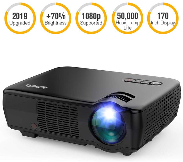Proyector de vídeo portátil Full HD 1080p 3200 lúmenes