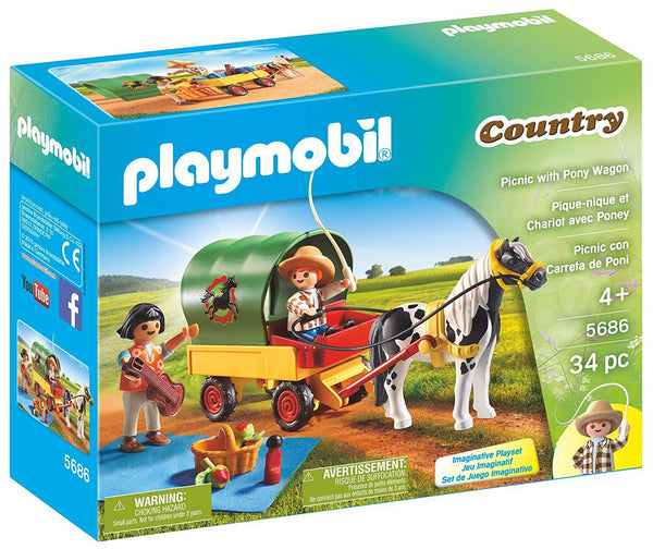 PLAYMOBIL Picnic con Carro Pony