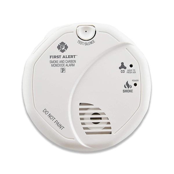 Detector de combinación de humo y monóxido de carbono con alarma eléctrica First Alert