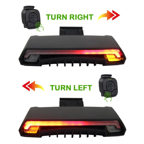 Wireless Remote Control Tail Light and Turning Signal for Bikes