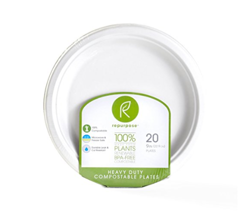 240 Compostable Plant-Based Plates