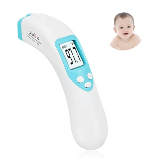 Digital forehead thermometer