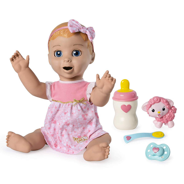 Luvabella Blonde Hair, Responsive Baby Doll with Real Expressions and Movement