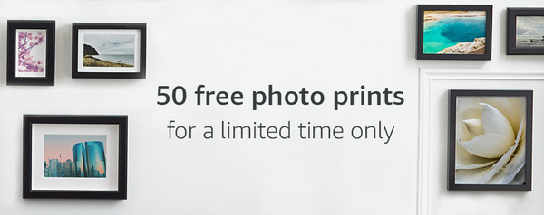 Get 50 free 4×6 photo prints