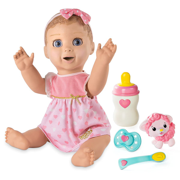Luvabella Blonde Hair, Responsive Baby Doll with Real Expressions and Movement