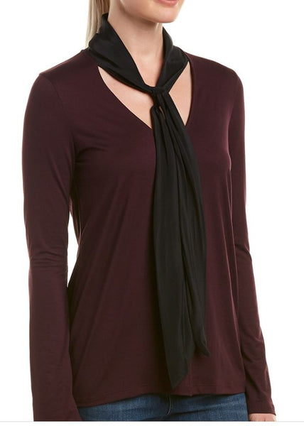 Three Dots neck tie top