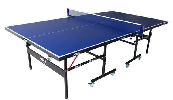 Mesa de ping-pong interior con juego de red