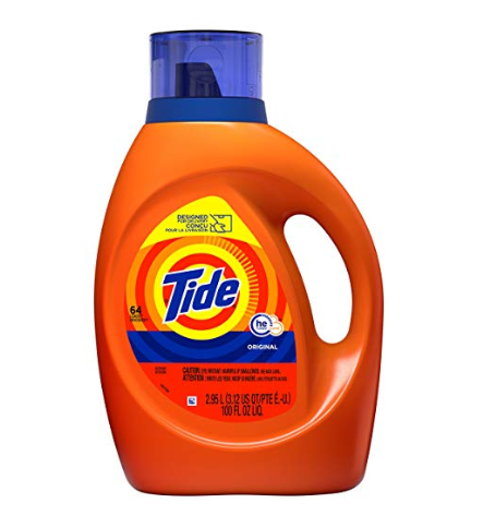 100 oz. Tide laundry detergent