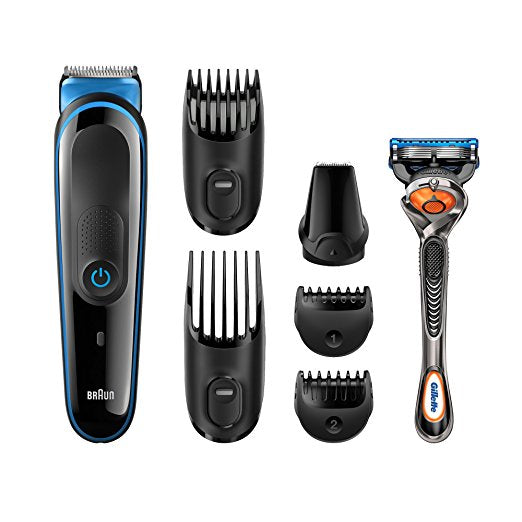 Braun Multi Grooming Kit con recortador de precisión 7 en 1 para barba