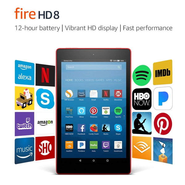 Tableta Fire HD 8 de 32 GB con Alexa