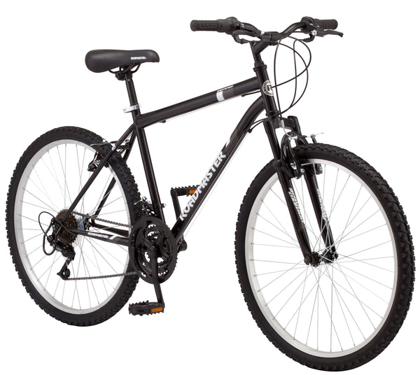 Roadmaster Granite Peak 26" Men's Mountain Bike, Black/White