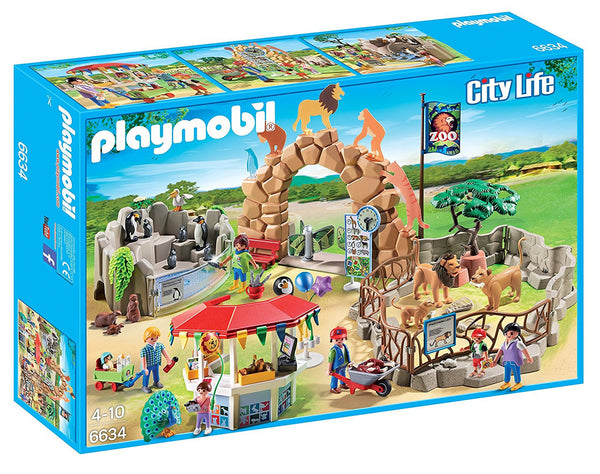 PLAYMOBIL City Zoo Kit, Large
