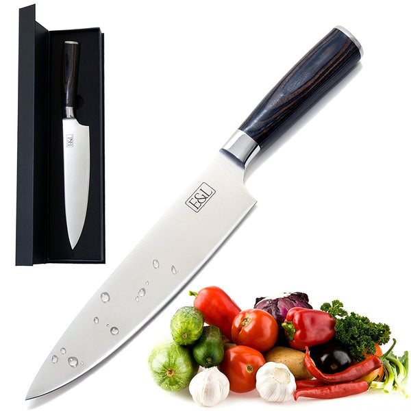 8 Inch Carbon Steel Chef Knife