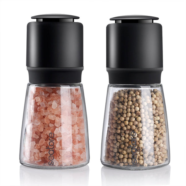 Salt and pepper grinder set