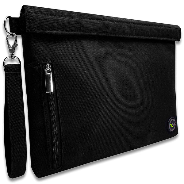Bolsa a prueba de olores Contenedor de alijo de protección con cierre de velcro doble