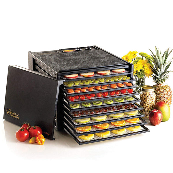 Deshidratador de alimentos eléctrico Excalibur de 9 bandejas