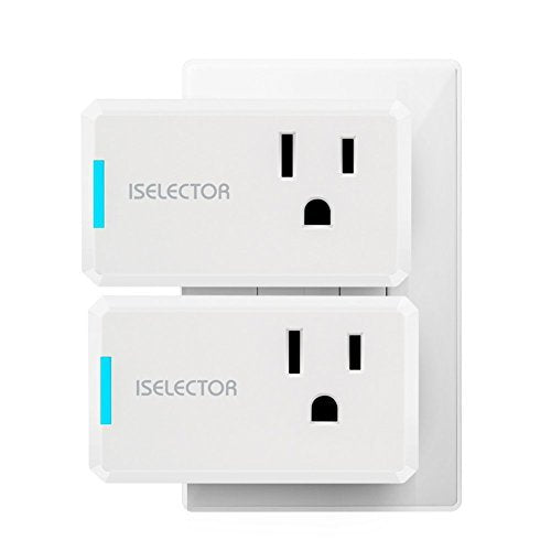 Pack of 2 WiFi smart plugs