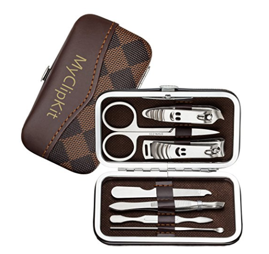 7 in 1 nail clipper set with travel case
