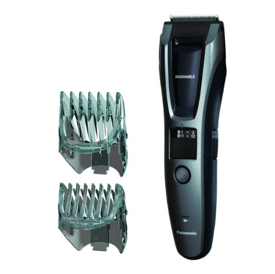 Panasonic hair and beard trimmer with 39 settings