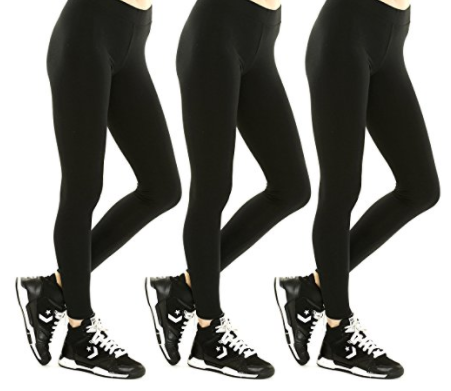 New York Avenue Leggings ajustados de forro polar para mujer (paquete de 3)