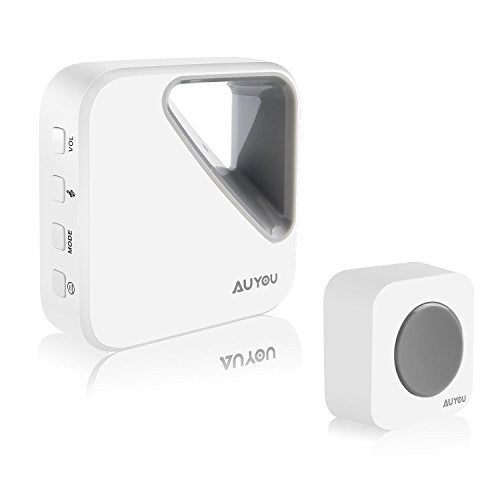 Wireless doorbell with receiver