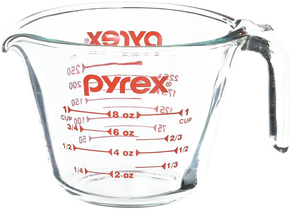 Taza medidora Pyrex Prepware de 1 taza,