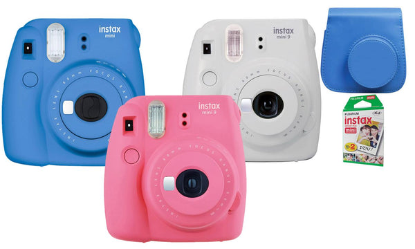 Fujifilm Instax Mini 9 Instant Camera with Case and Film