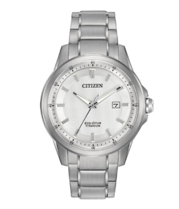 Citizen men's eco-drive titanium watch