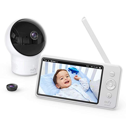 Eufy Security SpaceView 5" LCD Video Baby Monitor w/ 720 HD Resolution