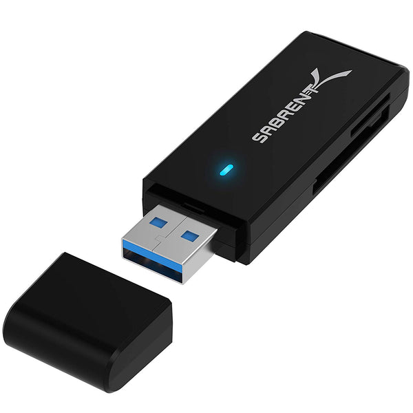 Sabrent Lector de Tarjetas Micro SD y SD USB 3.0