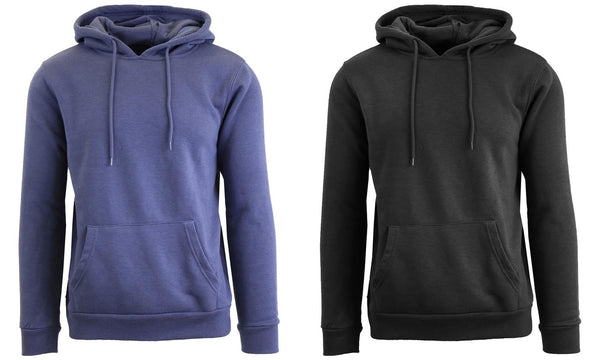 Sudadera con capucha y forro polar para hombre