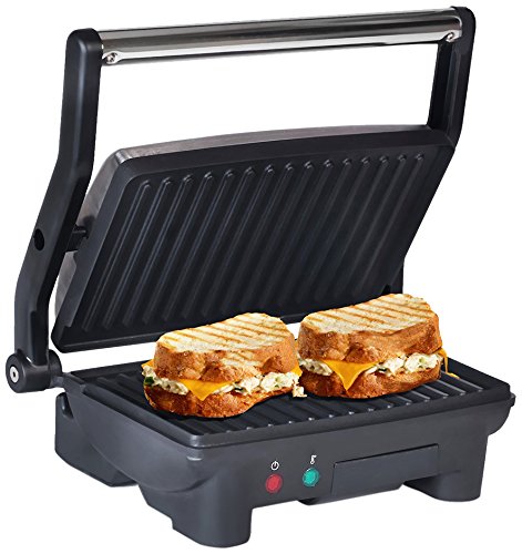 Elite Cuisine EPN-2976 Maxi-Matic Panini Parrilla de contacto interior de 180 grados