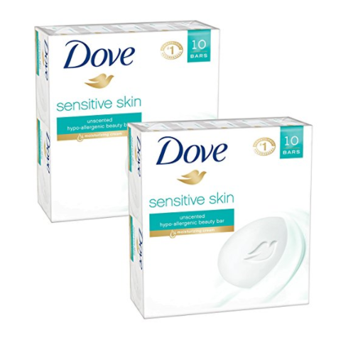 20 bars of Dove soap