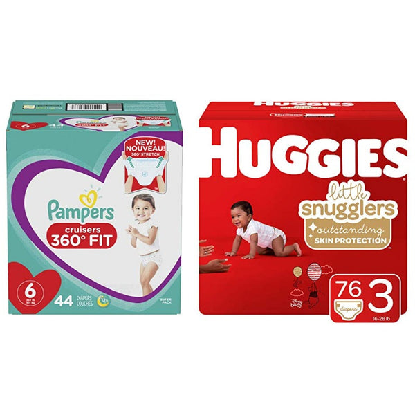 Save Big On Huggies, Pampers And Pull-Ups Diapers