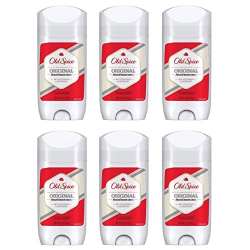 Pack of 6 Old Spice Antiperspirant and Deodorant Sticks