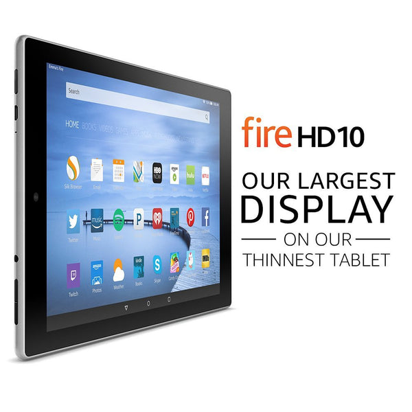 Fire HD 10 Tablet, 10.1" HD Display, Wi-Fi
