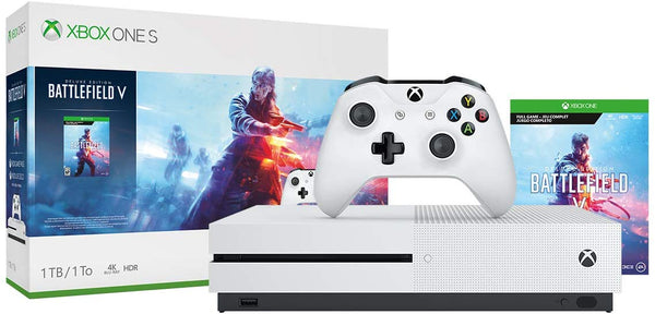 Xbox One S 1TB Console - Battlefield V Bundle
