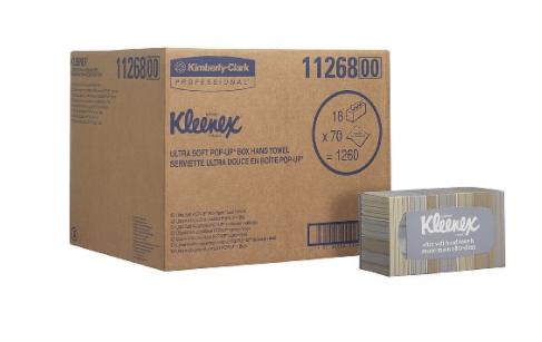 18 Boxes of Kleenex hand towels