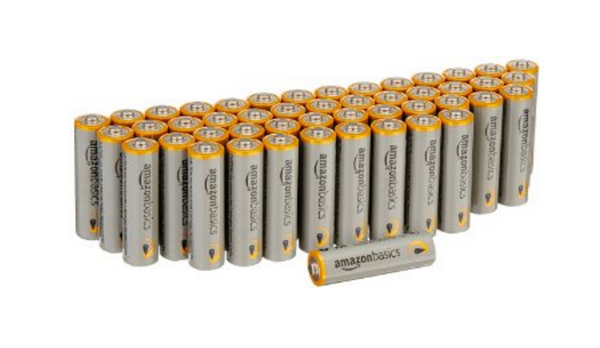 48 AmazonBasics AA Alkaline Batteries
