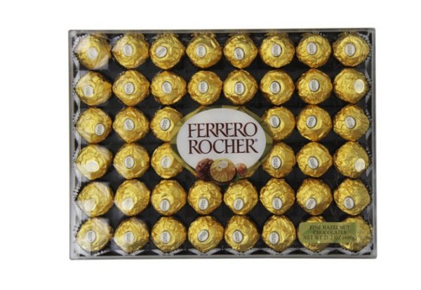 48 Ferrero Rocher Hazelnut Chocolates