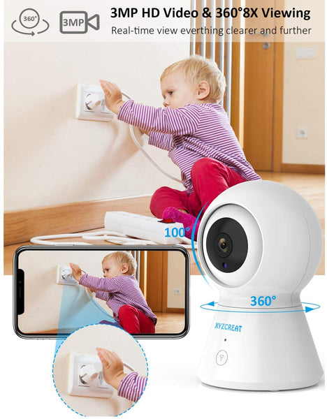Cámara de seguridad inalámbrica de 1080p