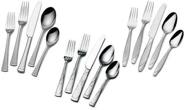 Mikasa Gourmet Basics Stainless Steel Flatware Set (20-Piece)