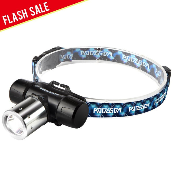 Cree LED waterproof headlamp