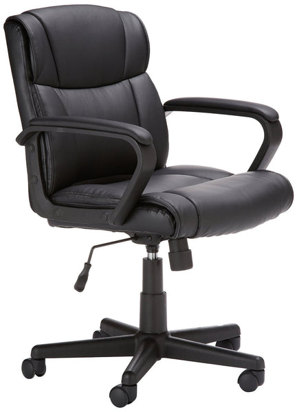 Silla de oficina con respaldo medio de AmazonBasics