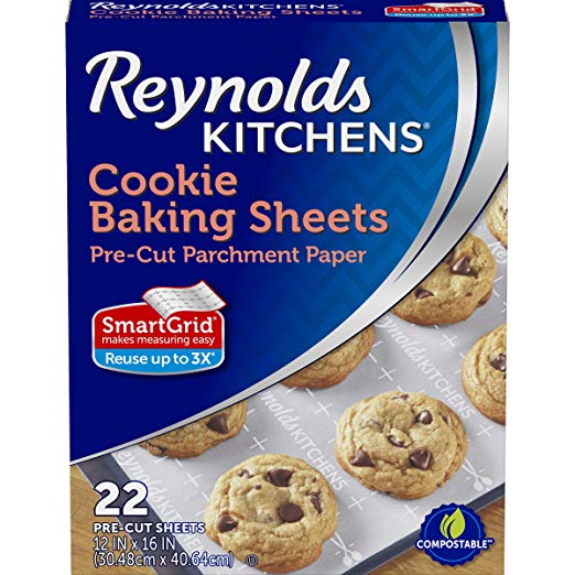 22-Count Reynolds Parchment Paper Baking Sheets (12" x 16")