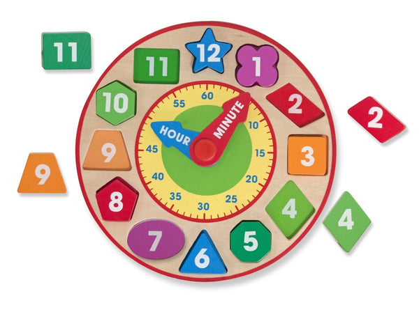 Melissa & Doug educational sorting clock