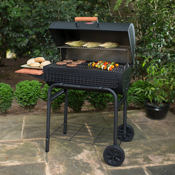 Char-Griller Pro Deluxe Charcoal Grill